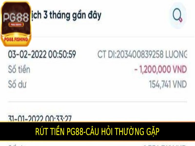 Cách Rút Tiền Pg88 – Hướng Dẫn Chi Tiết Và An Toàn Câu Hỏi Thường Gặp Về Cách Rút Tiền Pg88