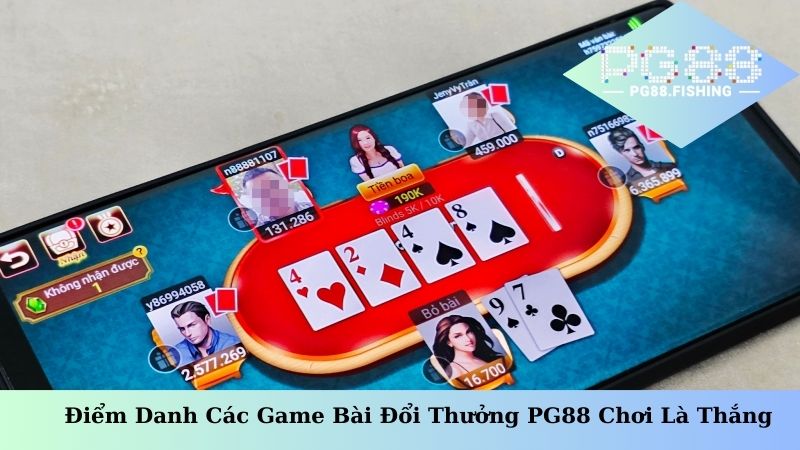 Toplist Game Bài Đổi Thưởng PG88 Chơi Là Thắng Hot Nhất 2024 Điểm danh các game bài đổi thưởng PG88 chơi là thắng