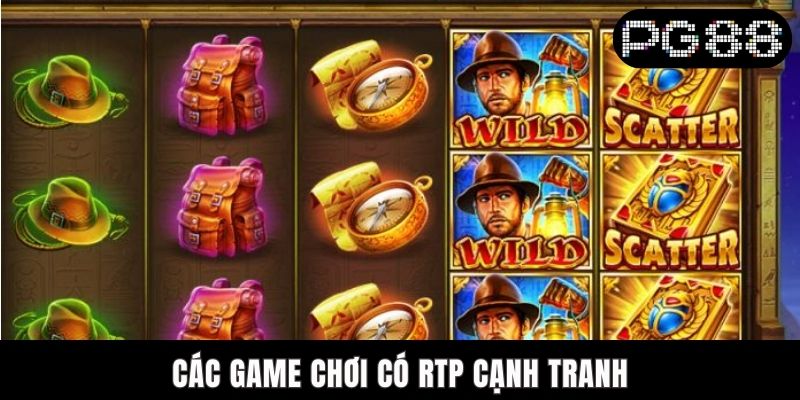 Tỷ Lệ Trả Thưởng PG88 Cạnh Tranh Và Hấp Dẫn Người Chơi Các game chơi có RTP cạnh tranh