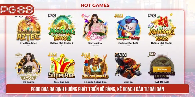 PG88 - Link Đăng Nhập PG88 Trang Chủ New + 88K PG88 đưa ra định hướng phát triển rõ ràng, kế hoạch đầu tư bài bản